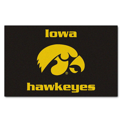 Iowa Hawkeyes Ncaa "ulti-mat" Floor Mat (5x8')