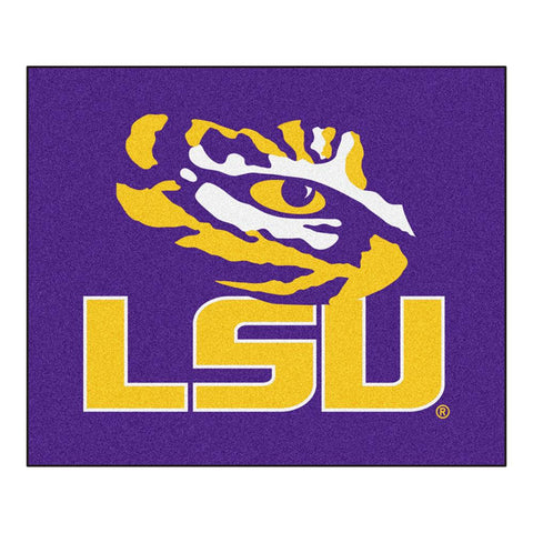 Louisiana State Fightin Tigers Ncaa "tailgater" Floor Mat (5'x6') Lsu Logo