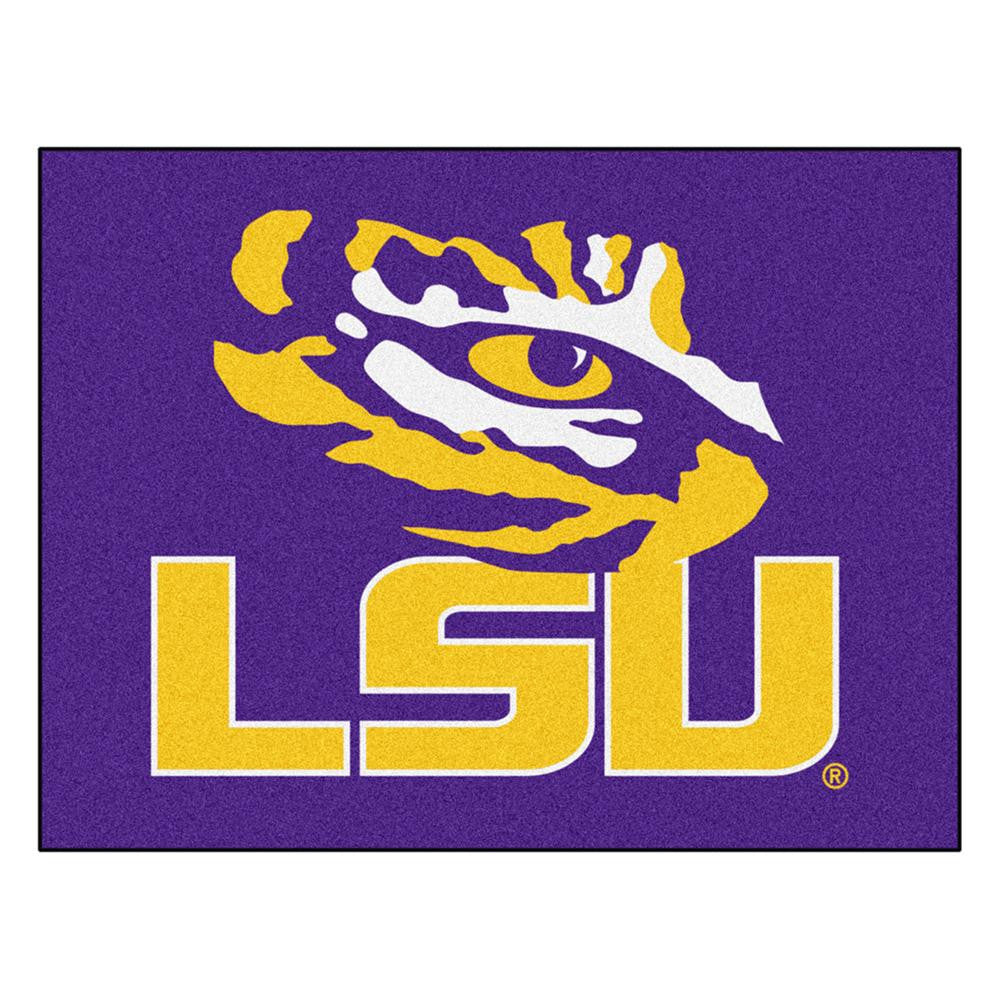 Louisiana State Fightin Tigers Ncaa "all-star" Floor Mat (34"x45") Lsu Logo