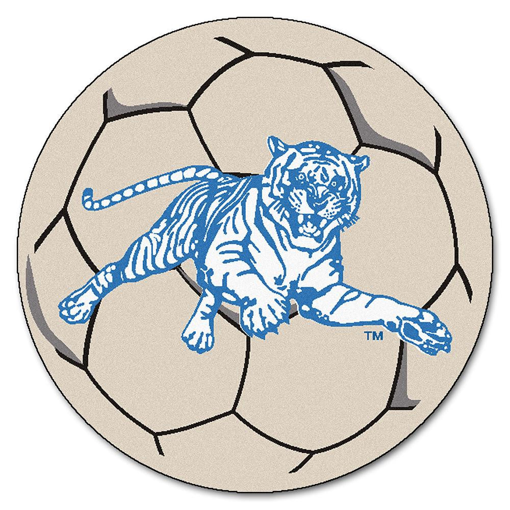 Jackson State Tigers Ncaa "soccer Ball" Round Floor Mat (29")