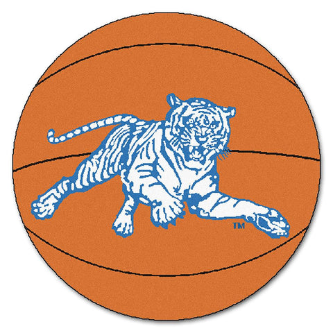 Jackson State Tigers Ncaa "basketball" Round Floor Mat (29")