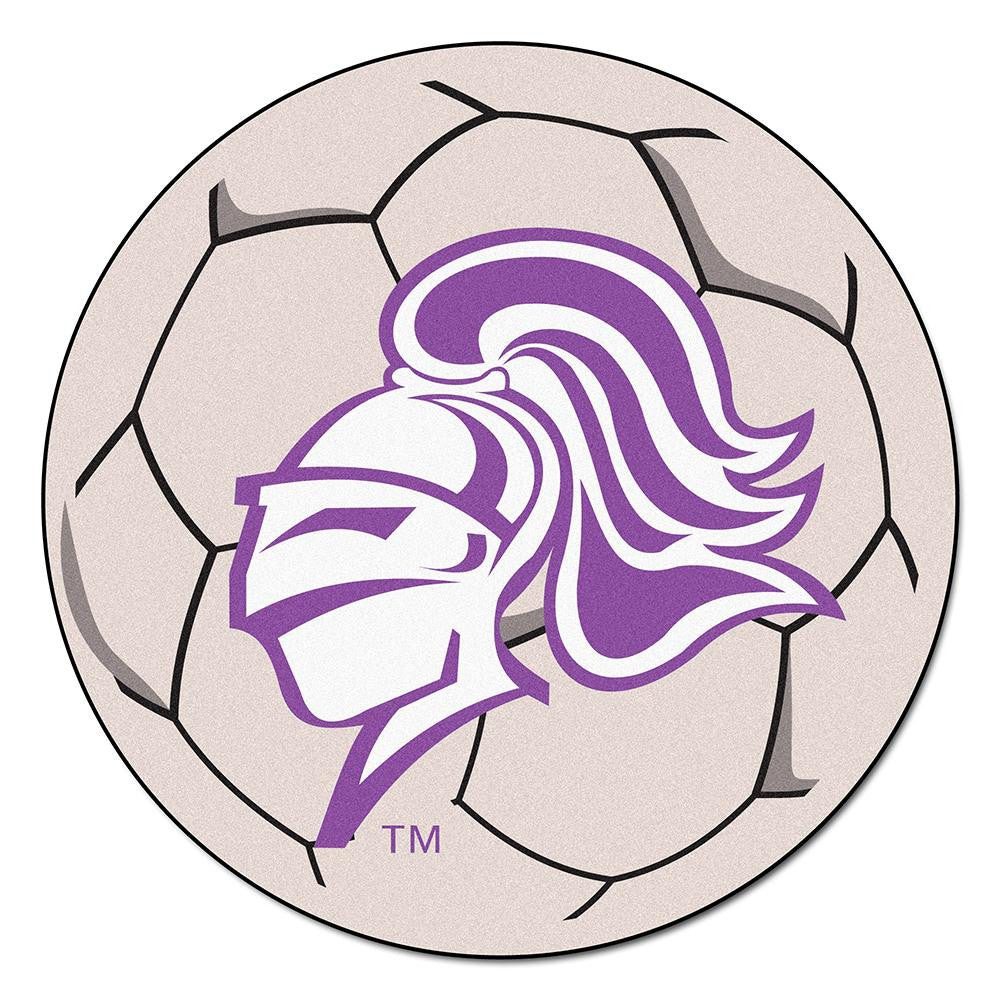 Holy Cross Crusaders Ncaa "soccer Ball" Round Floor Mat (29")
