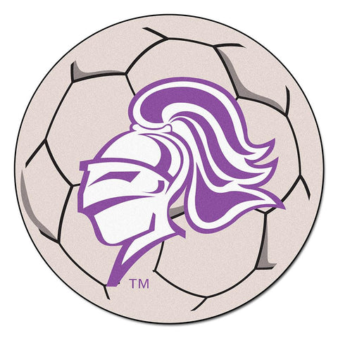 Holy Cross Crusaders Ncaa "soccer Ball" Round Floor Mat (29")