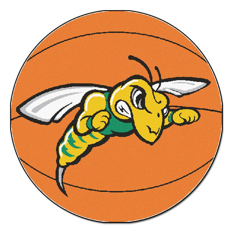 Black Hills State Yellow Jackets Ncaa "basketball" Round Floor Mat (29")