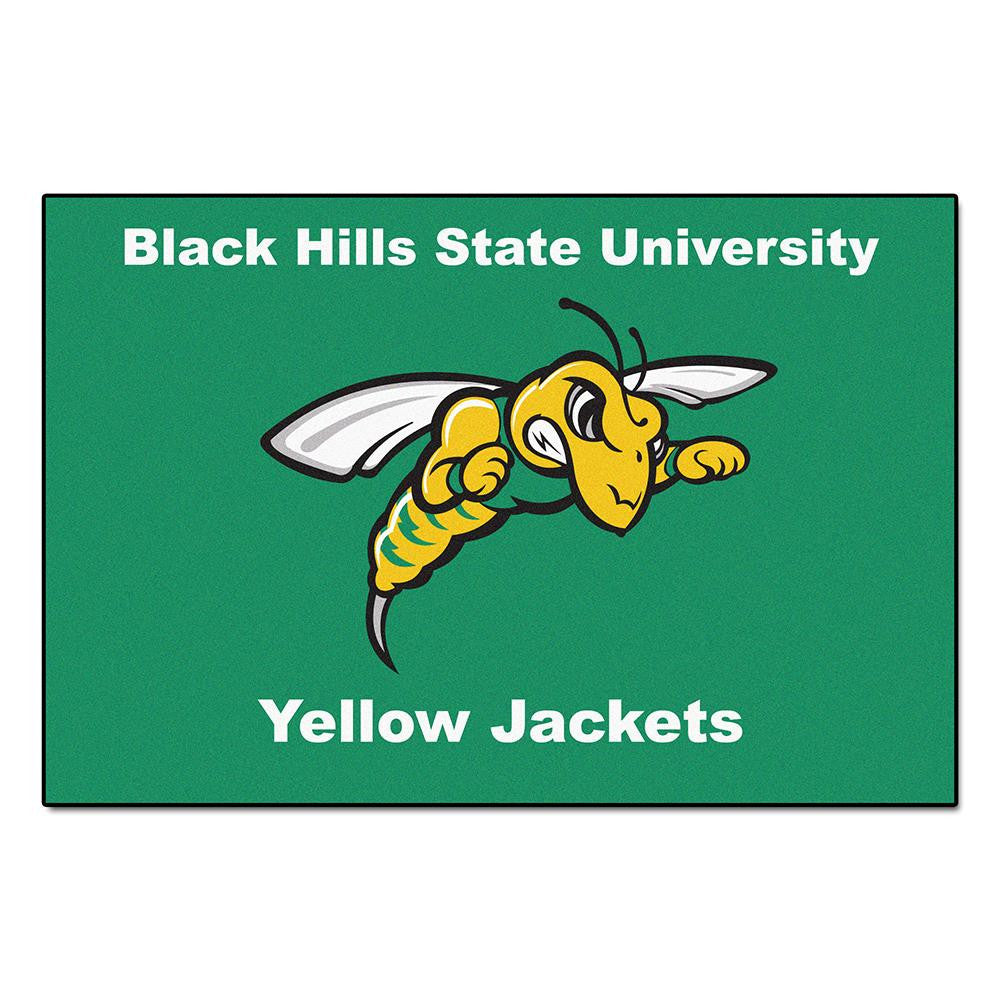 Black Hills State Yellow Jackets Ncaa "starter" Floor Mat (20"x30")