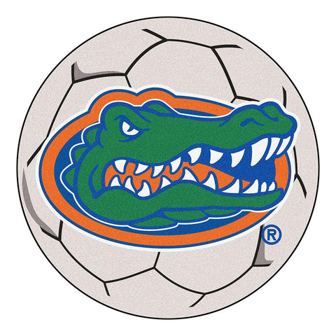 Florida Gators Ncaa "soccer Ball" Round Floor Mat (29") Gator Head