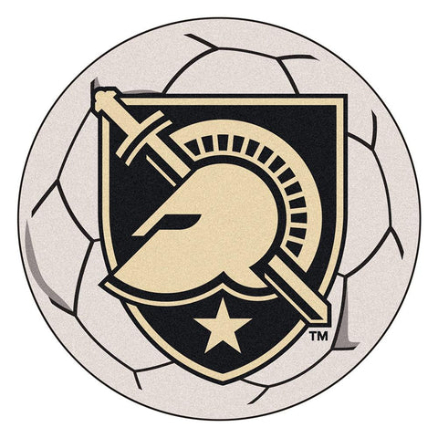 Army Black Knights Ncaa "soccer Ball" Round Floor Mat (29")