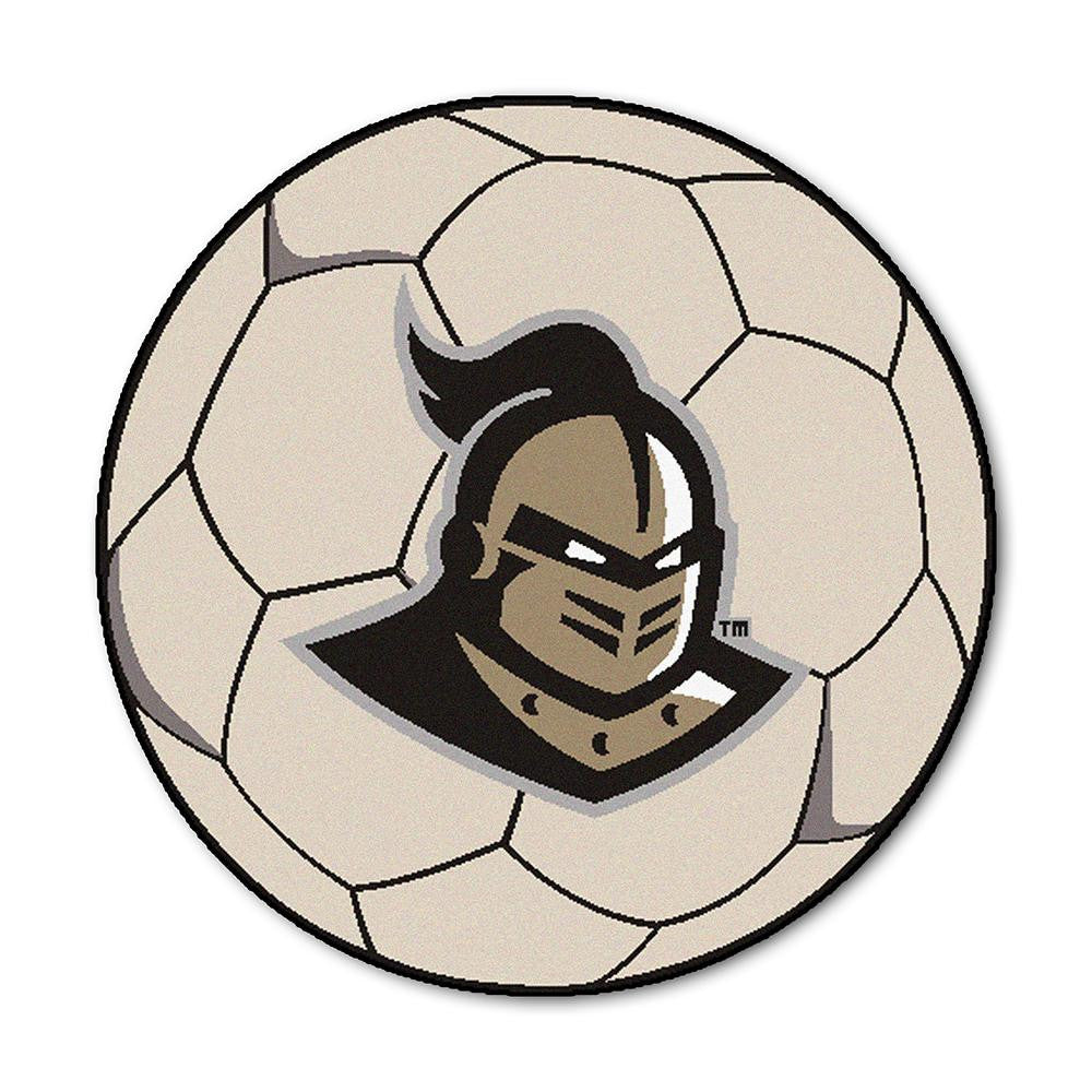 Central Florida Knights Ncaa "soccer Ball" Round Floor Mat (29")