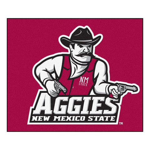 New Mexico State Aggies Ncaa "tailgater" Floor Mat (5'x6')