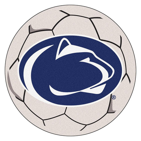 Penn State Nittany Lions Ncaa "soccer Ball" Round Floor Mat (29")