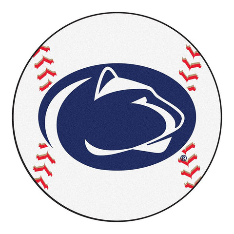 Penn State Nittany Lions Ncaa "baseball" Round Floor Mat (29")