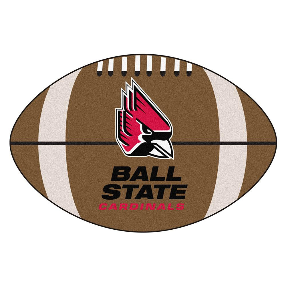 Ball State Cardinals Ncaa "football" Floor Mat (22"x35")