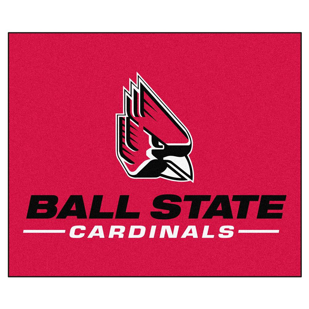 Ball State Cardinals Ncaa "tailgater" Floor Mat (5'x6')