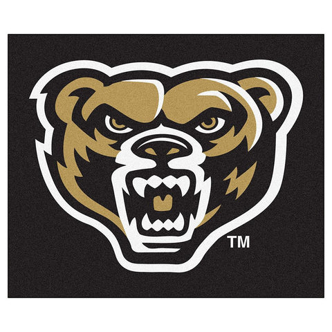 Oakland Golden Grizzles Ncaa 5x6 Tailgater Mat (60"x72")
