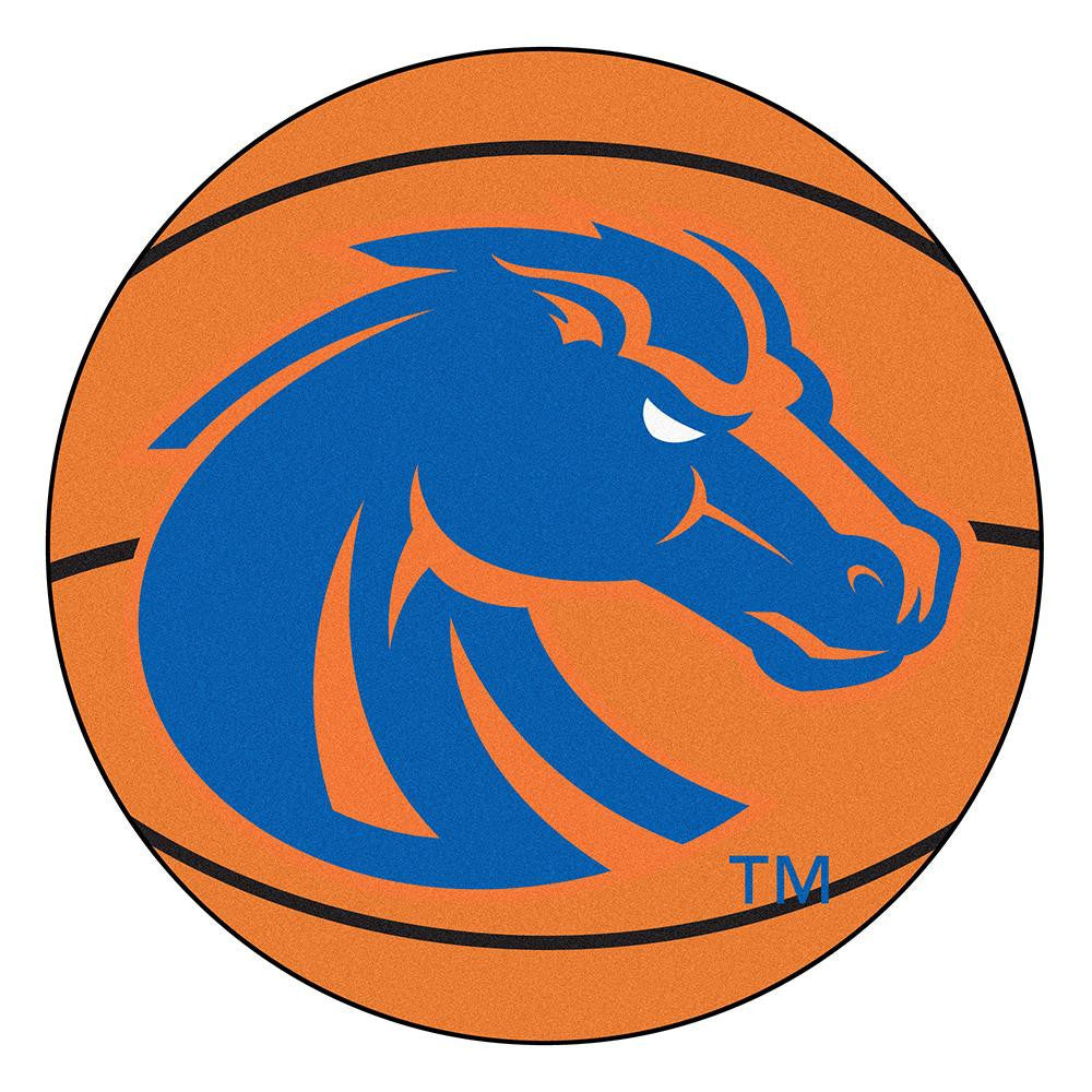 Boise State Broncos Ncaa "basketball" Round Floor Mat (29")