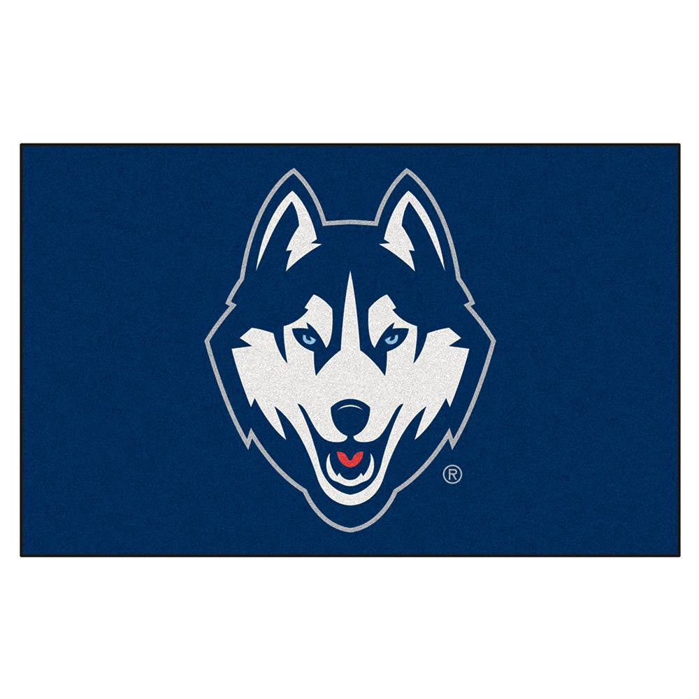 Connecticut Huskies Ncaa "ulti-mat" Floor Mat (5x8')