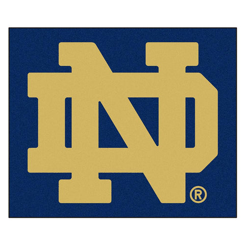 Notre Dame Fighting Irish Ncaa "tailgater" Floor Mat (5'x6') Nd Logo