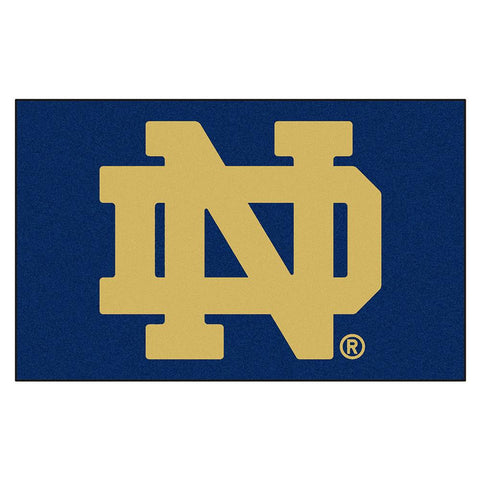 Notre Dame Fighting Irish Ncaa "ulti-mat" Floor Mat (5x8') Nd Logo
