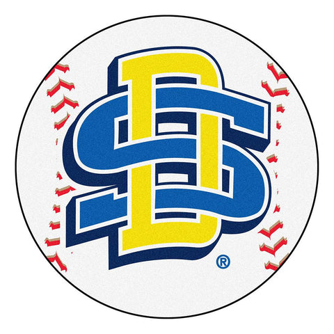 South Dakota State Jackrabbits Ncaa "baseball" Round Floor Mat (29")