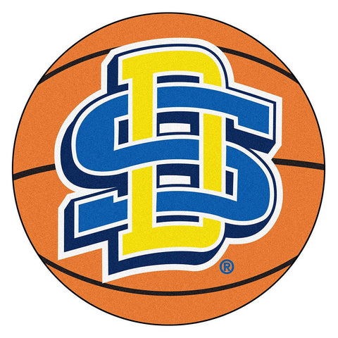South Dakota State Jackrabbits Ncaa "basketball" Round Floor Mat (29")