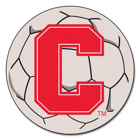 Cornell Big Red Ncaa "soccer Ball" Round Floor Mat (29")