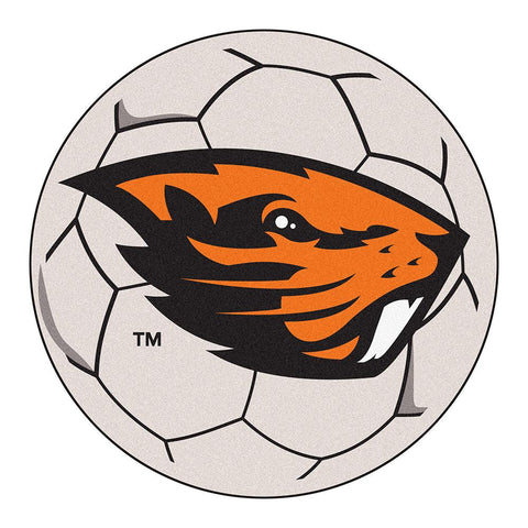Oregon State Beavers Ncaa "soccer Ball" Round Floor Mat (29")