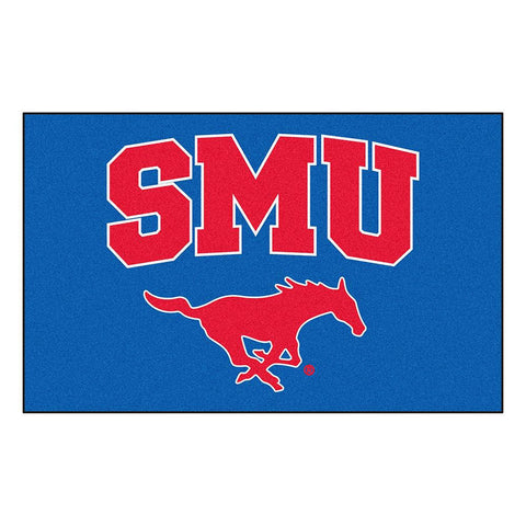 Southern Methodist Mustangs Ncaa "ulti-mat" Floor Mat (5x8')