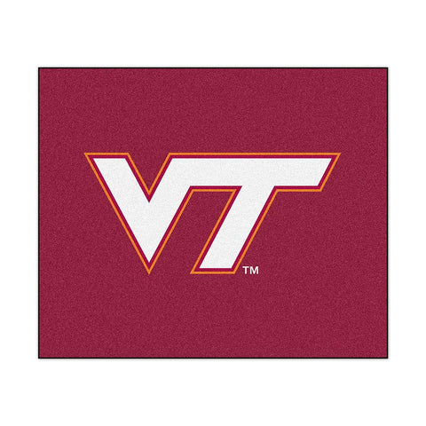 Virginia Tech Hokies Ncaa "tailgater" Floor Mat (5'x6')