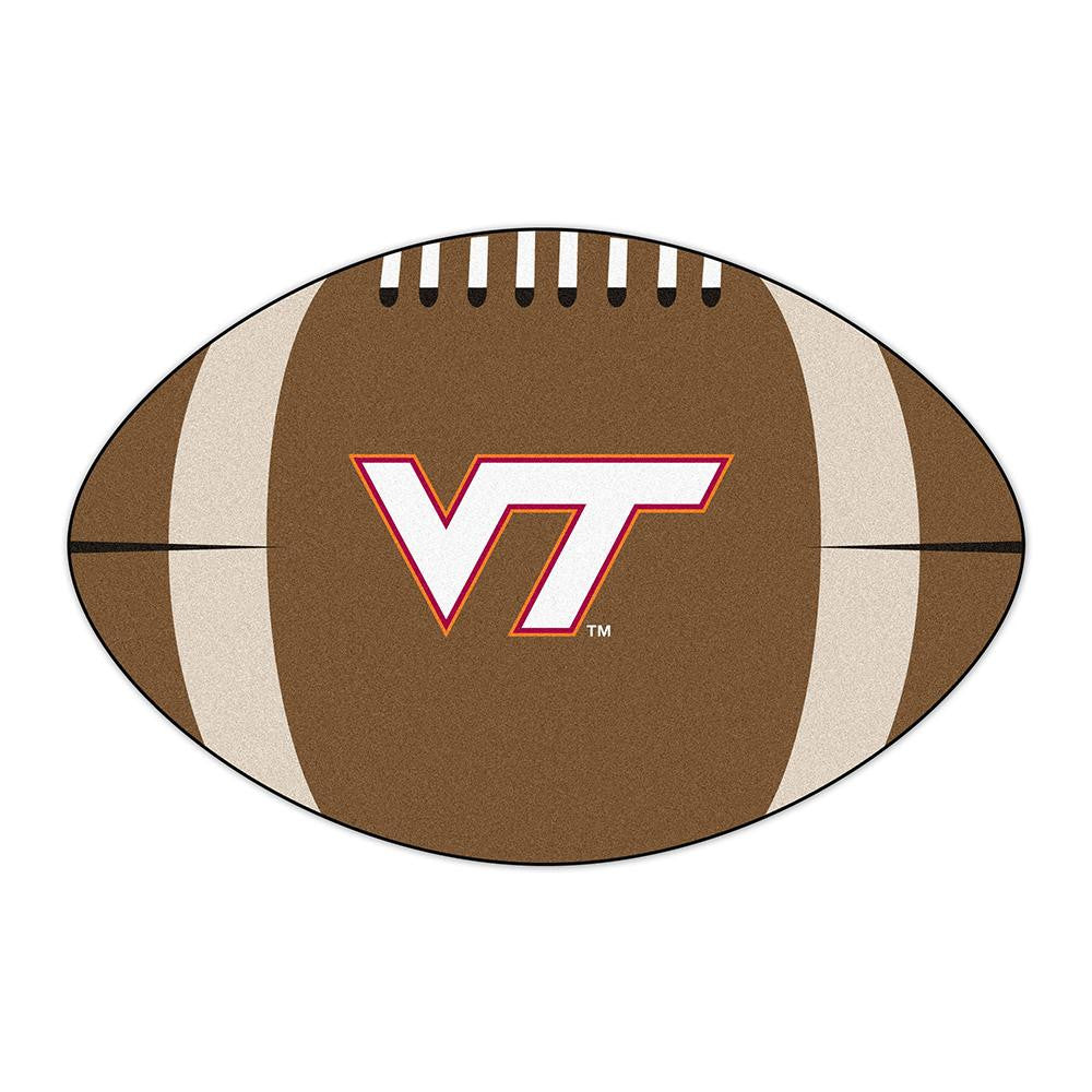 Virginia Tech Hokies Ncaa "football" Floor Mat (22"x35")