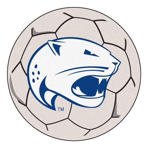 South Alabama Jaguars Ncaa "soccer Ball" Round Floor Mat (29")