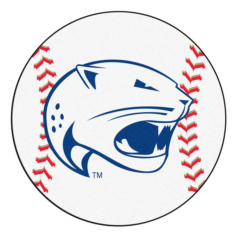 South Alabama Jaguars Ncaa "baseball" Round Floor Mat (29")