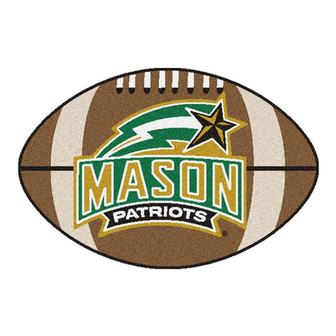 George Mason Patriots Ncaa Football Floor Mat (22"x35")