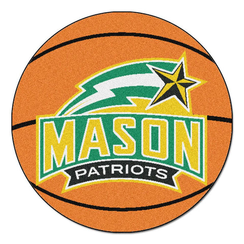 George Mason Patriots Ncaa "basketball" Round Floor Mat (29")