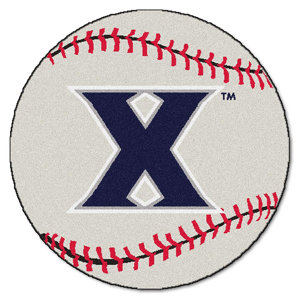 Xavier Musketeers Ncaa "baseball" Round Floor Mat (29")