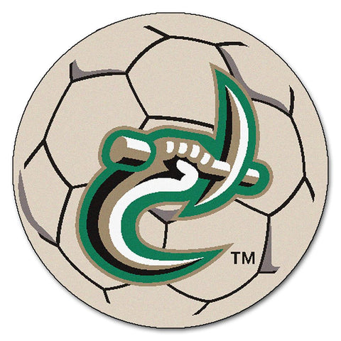 North Carolina Charlotte 49ers Ncaa "soccer Ball" Round Floor Mat (29")