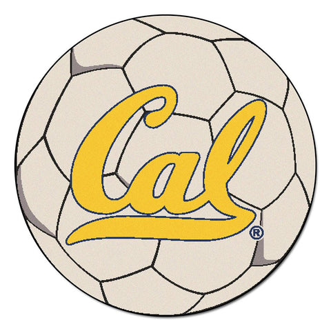 California Golden Bears Ncaa "soccer Ball" Round Floor Mat (29")