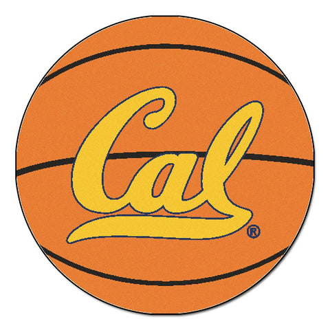 California Golden Bears Ncaa "basketball" Round Floor Mat (29")