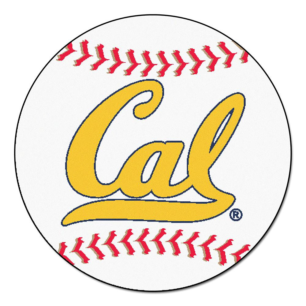 California Golden Bears Ncaa "baseball" Round Floor Mat (29")