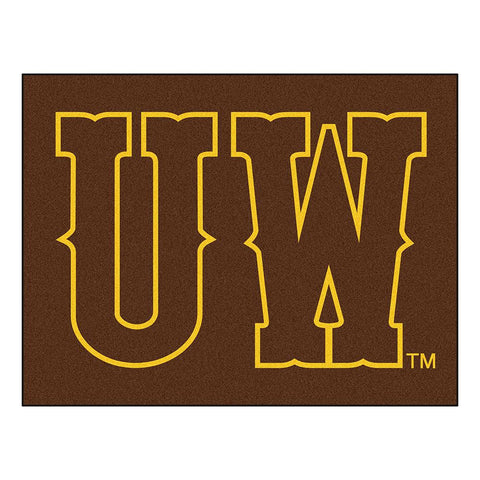 Wyoming Cowboys Ncaa "all-star" Floor Mat (34"x45")