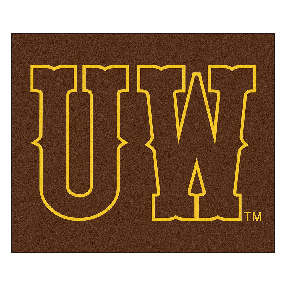 Wyoming Cowboys Ncaa "tailgater" Floor Mat (5'x6')