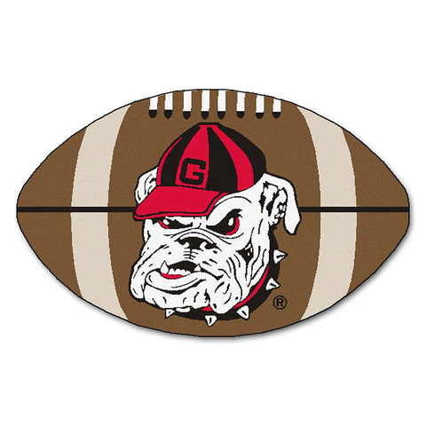 Georgia Bulldogs Ncaa "football" Floor Mat (22"x35") Bulldog Logo