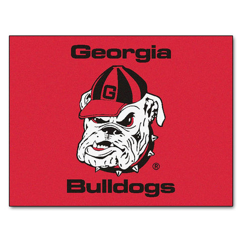 Georgia Bulldogs Ncaa "all-star" Floor Mat (34"x45") Bulldog Logo