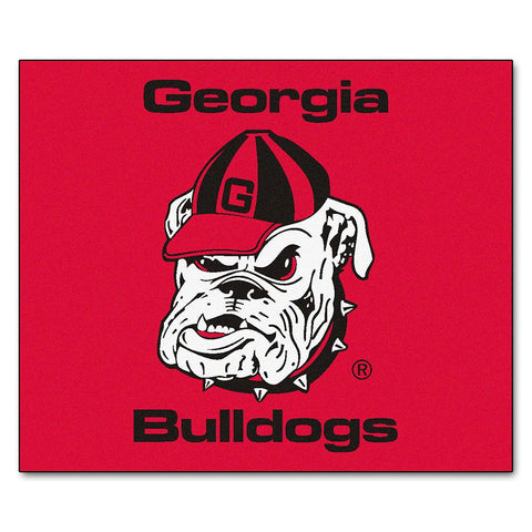 Georgia Bulldogs Ncaa "tailgater" Floor Mat (5'x6') Bulldog Logo