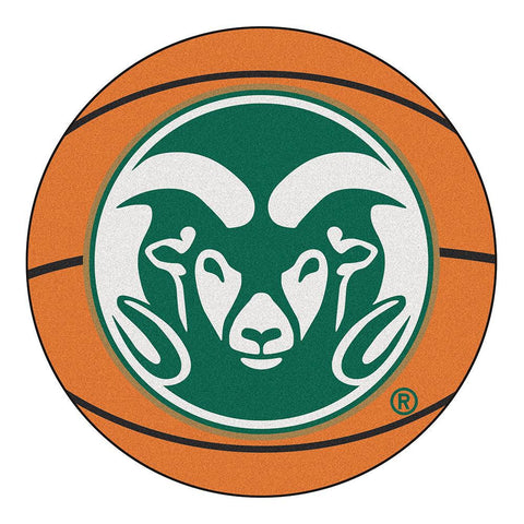 Colorado State Rams Ncaa "basketball" Round Floor Mat (29")