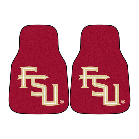 Florida State Seminoles Ncaa Car Floor Mats (2 Front) Fs Logo