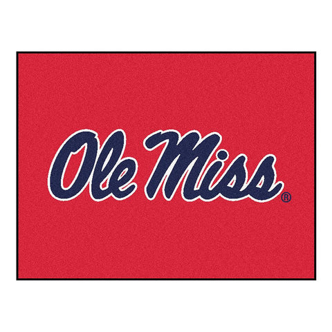 Mississippi Rebels Ncaa "all-star" Floor Mat (34"x45") Ole Miss Logo