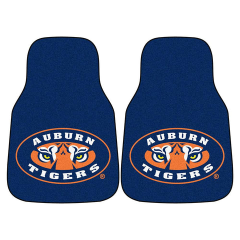 Auburn Tigers Ncaa Car Floor Mats (2 Front) Tiger Eye