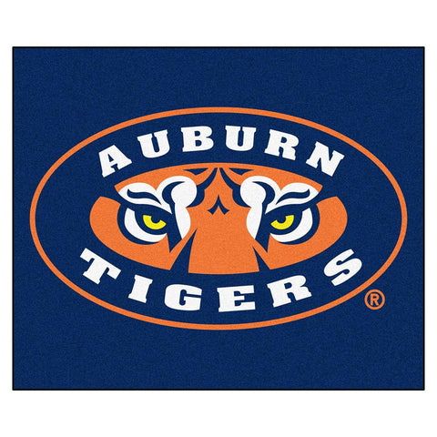 Auburn Tigers Ncaa "tailgater" Floor Mat (5'x6') Tiger Eye