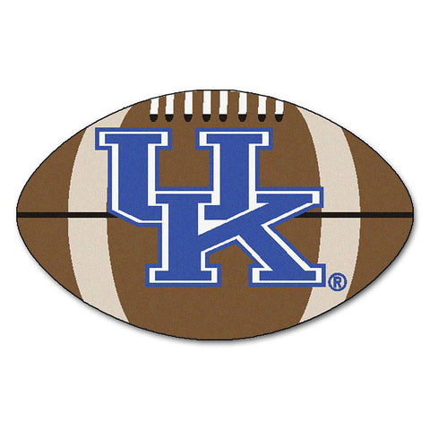 Kentucky Wildcats Ncaa "football" Floor Mat (22"x35") Uk Logo