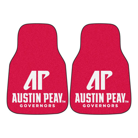 Austin Peay Governors Ncaa Car Floor Mats (2 Front)